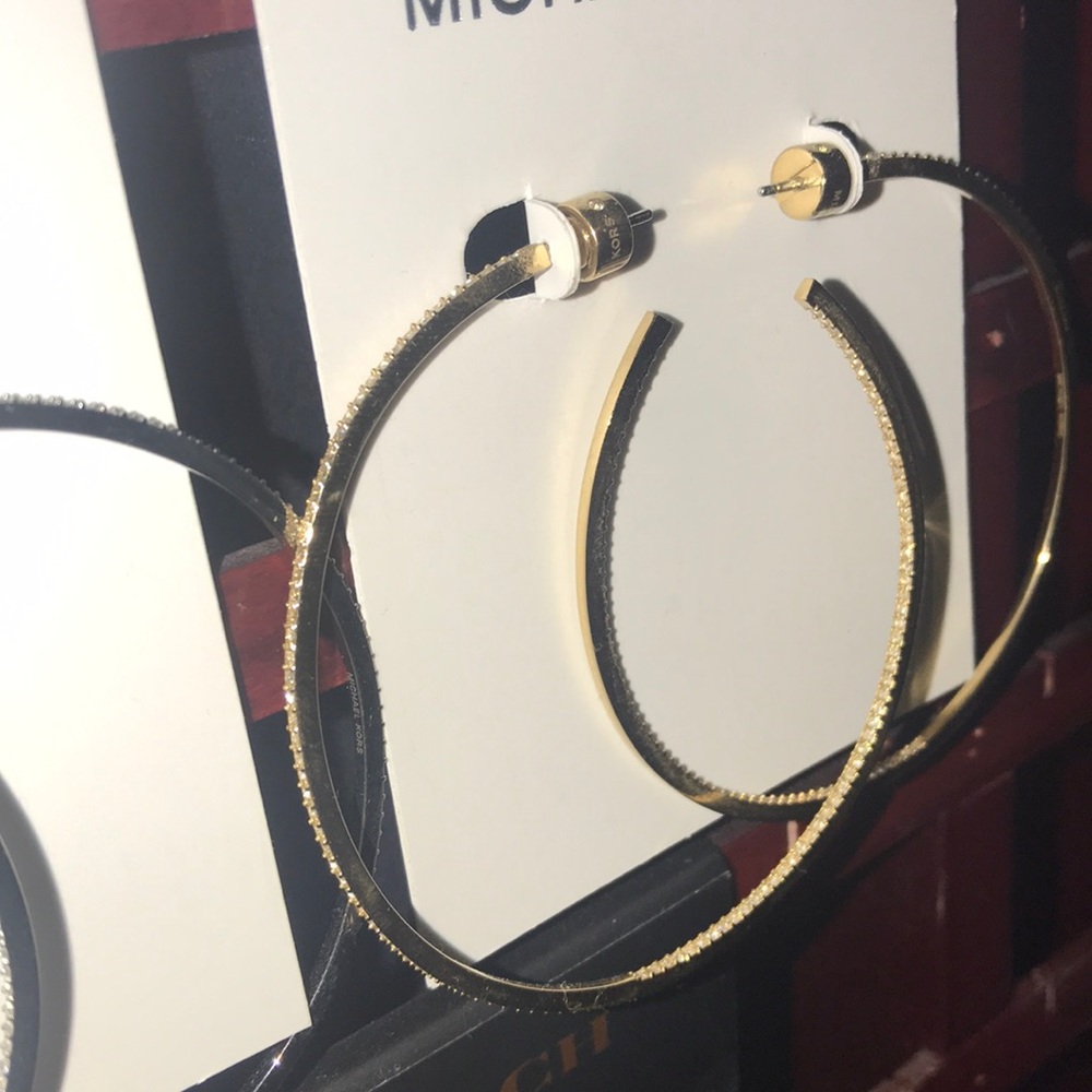 Gold hoops mk